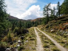 Urlaub im Herbst auf der Alm